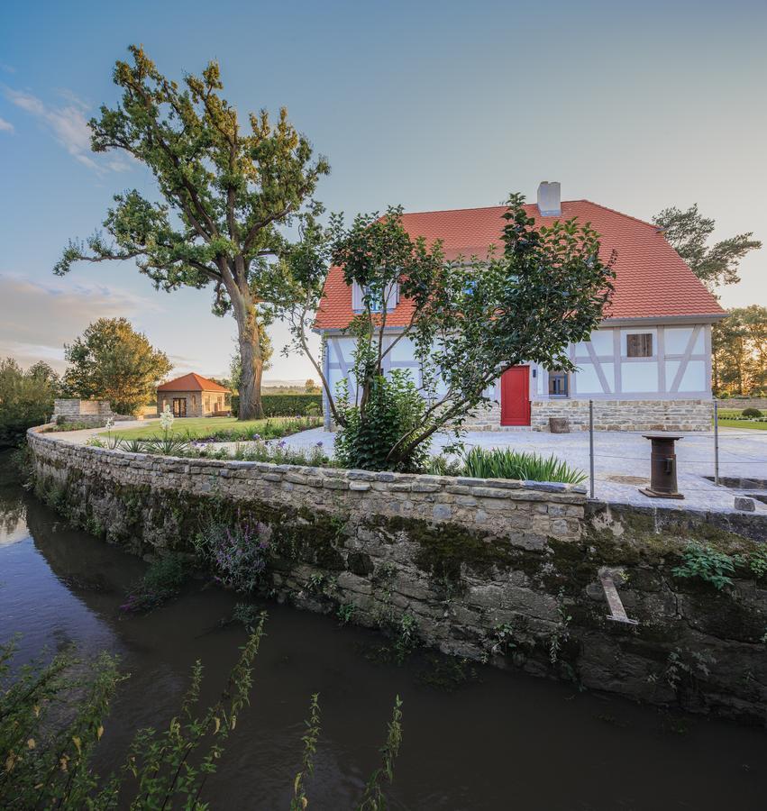 Hotel Dorfmuehle Lehrberg Экстерьер фото
