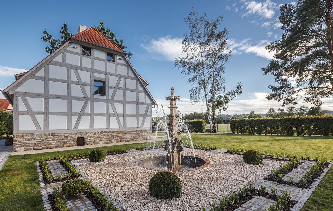 Hotel Dorfmuehle Lehrberg Экстерьер фото
